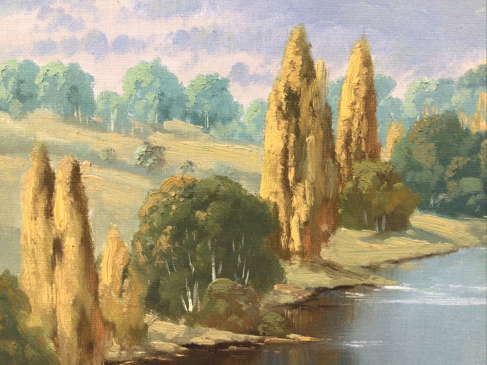 H.A.G Heerings Framed Landscape Oil Painting — Hatherley Fine Art